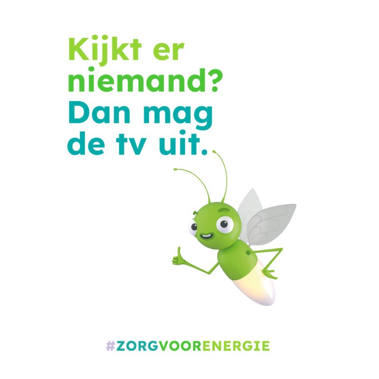 Zorg voor Energie bespaartip tv uit